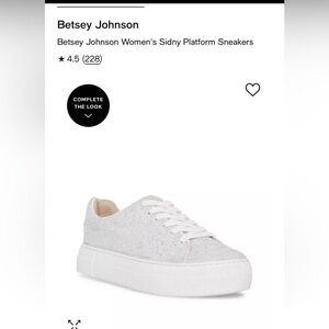 Betsey Johnson Pearl Sneakers